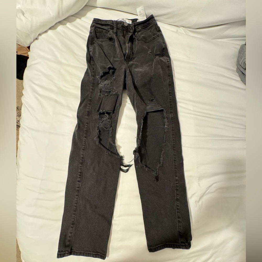 Hollister Curvy Ultra High-rise Vintage Straight Jeans